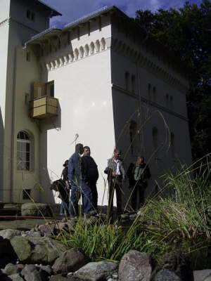 Forsthaus mit riesigem Balkon